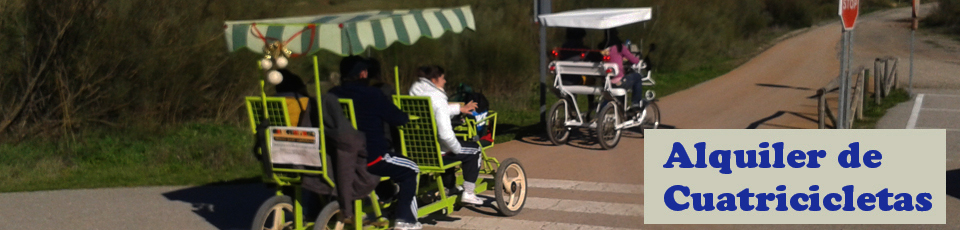 Alquiler de Cuatricicletas Via Verde